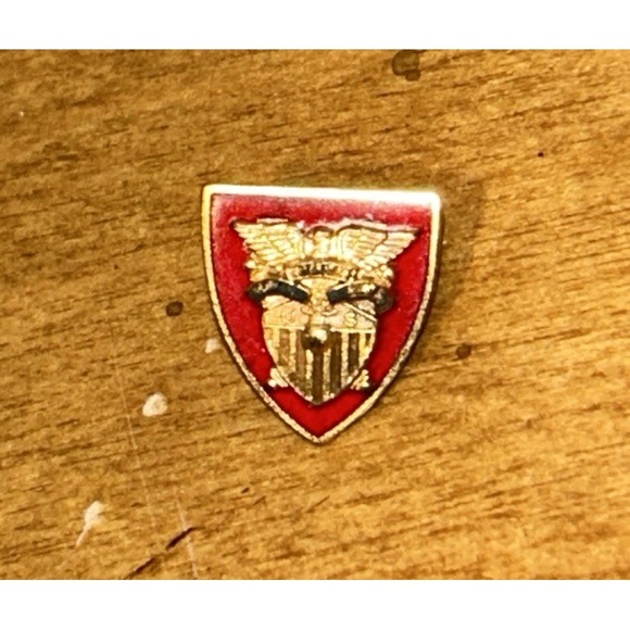 Other - Vintage USMC Eagle Globe Anchor Hat Pin Clutch Back Insignia Gold Tone